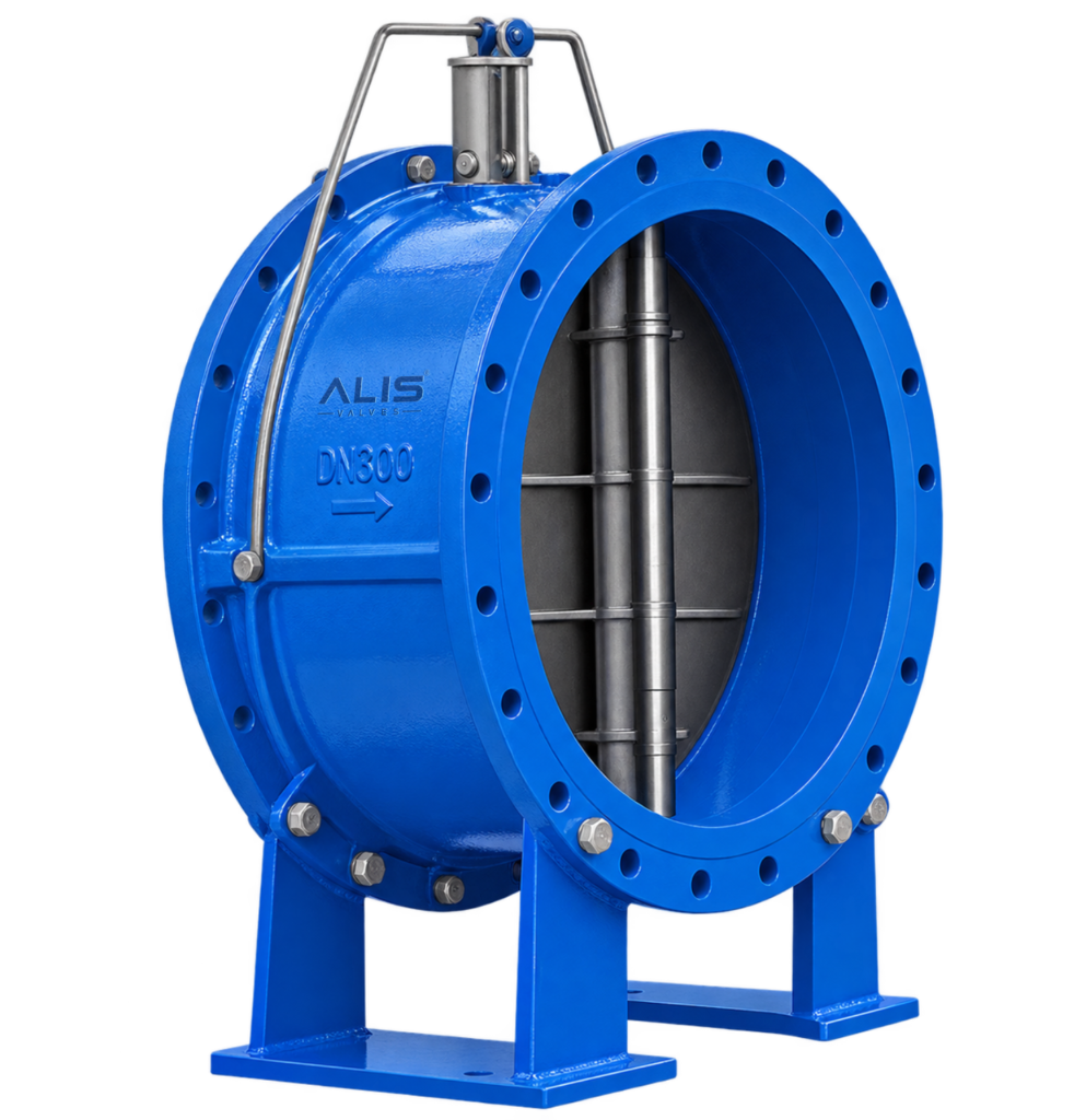 Slow Closing Butterfly Type Check Valve